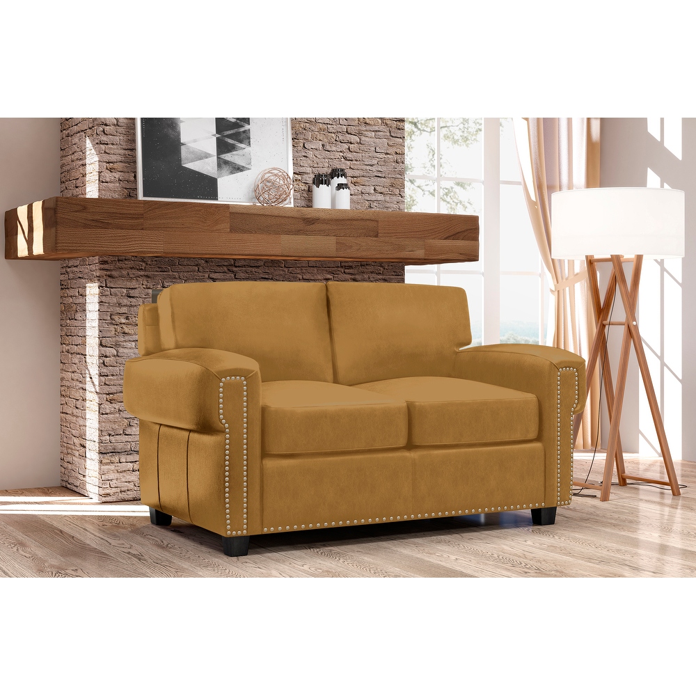 Tan sleeper sale sofa